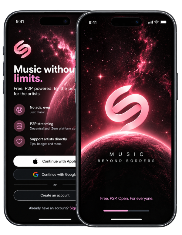 Sona Music App on mobile devices